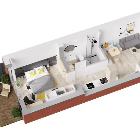 Διαμέρισμα De Ole School In - Ferienwohnung Nr 2 Im Scandi-look An Der Ostsee Hohwacht
